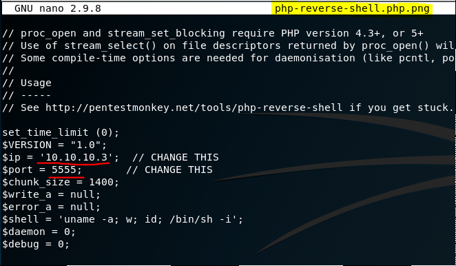 Fristileaks Vulnhub Writeup - by leomccavana.com - exploitation - php reverse shell prep